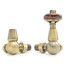 T-TRV-020-CR-AB-ALT00 - Flatford Traditional TRV Corner Antique Brass Thermostatic Radiator Valves With Sleeves T-TRV-020-CR-AB-ALT00 - Flatford Traditional TRV Corner Antique Brass Thermostatic Radiator Valves With Sleeves